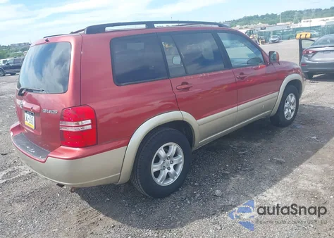 2003 Toyota Highlander из США, поврежденный, VIN JTEGD21A630057633